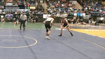 2 - 126 lbs Cons. Semi - Brayden Bunting, Poquoson vs Grayson Brammer, Lebanon