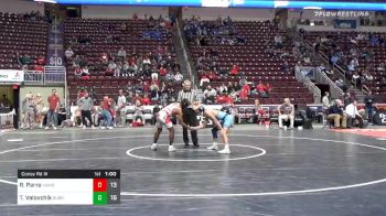 126 lbs Consolation - Ronny Parra, Hamburg Area Hs vs Trent Valovchik, Burrell Hs