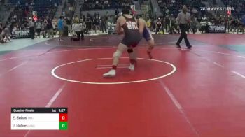 220 lbs Quarterfinal - Elijah Sobas, Thorobred Wrestling Club vs James Huber, East Valley Wrestling Club