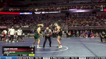 1A-138 lbs Champ. Round 1 - Chase England, Lenox vs John Helton, St. Albert