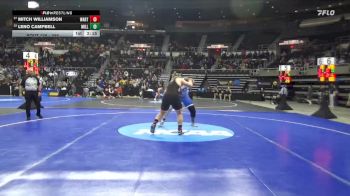 285 lbs Champ. Round 2 - Leno Campbell, Millikin vs Mitch Williamson, Wartburg