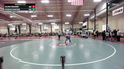 118 lbs Rr Rnd 3 - Jillian Organek, Arlington Wrestling Club vs Jocelyn Sanchez, Legacy Wrestling