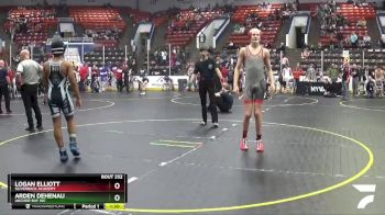 138 lbs Cons. Round 3 - Arden Dehenau, Anchor Bay WC vs Logan Elliott, Silverback Academy