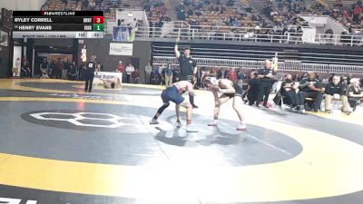 120 lbs Consi Of 32 #2 - Ryley Correll, Brentwood Academy vs Henry Evans, Kinkaid School