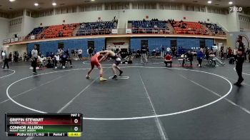 150 lbs 3rd Place Match - Griffin Stewart, Calvert Hall College vs Connor Allison, Mount Saint Joseph