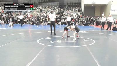63-M lbs Round Of 32 - Shawn Imbimbo, High Pace Wrestling Club vs Colton Stickle, Mat Assassins