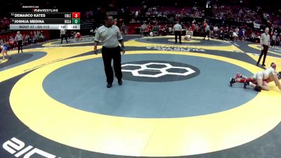 D1-113 lbs Cons. Round 2 - Demarco Kates, Colerain vs Joshua Medina, Oregon Clay