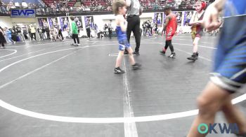 64 lbs Semifinal - Lamario Ramsey, Del City Little League vs Braylen Jones, Newcastle Youth Wrestling