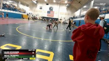 220 lbs Round 4 - Allen Schooner, Riverton Middle School vs Micah Trunkhill, Cody Middle School