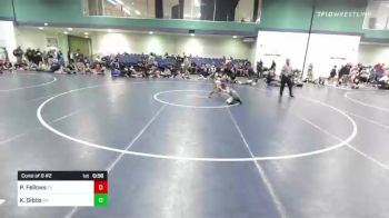 55 lbs Consi Of 8 #2 - Paxton Fellows, TX vs Kaden Gibbs, OH