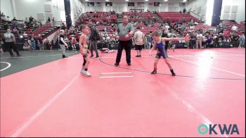 46 lbs Consolation - Axel Swopes, Newkirk Takedown Club vs Kameron Fowler, Maize