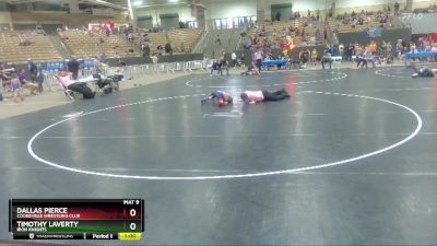 50 lbs Cons. Round 3 - Dallas Pierce, Cookeville Wrestling Club vs Timothy Laverty, Iron Knights