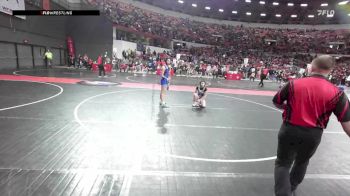 118 lbs Champ. Round 1 - Alaina Roffers, Aviators Wrestling vs Jaelyn Hay, Slinger