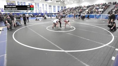 110 lbs Cons. Round 4 - Leylah Ruiz, Trabuco Hills vs Valeria Garcia, Villa Park