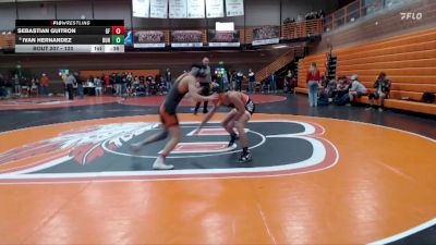 120 lbs Cons. Semi - Ivan Hernandez, Buhl vs Sebastian Guitron, Glenns Ferry