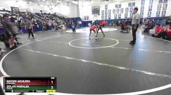 100 lbs 3rd Place Match - Nayomi Aguilera, Etiwanda vs Zitlati Morales, Tustin