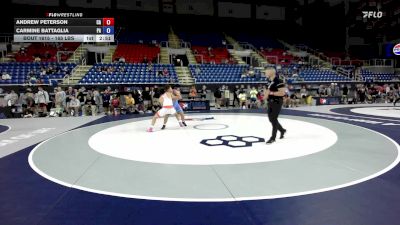165 lbs Cons. Sub-rd Of 32 - Andrew Peterson, CA vs Carmine Battaglia, PA