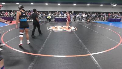 138 lbs Round Of 64 - Morgan Lucio, AZ vs Nola Walker, NC