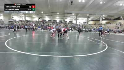 220 lbs Quarterfinal - Lucas Kirkland, Maryville Wrestling vs Cash Cochran, Grindhouse