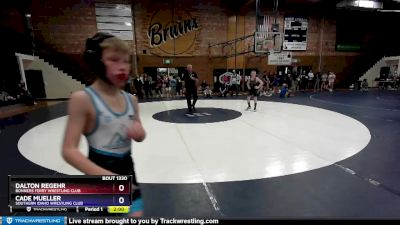 82 lbs Round 4 - Dalton Regehr, Bonners Ferry Wrestling Club vs Cade Mueller, Southern Idaho Wrestling Club