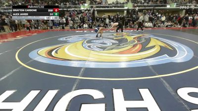 126 lbs Consi Of 16 #2 - Brayton Carbone, Shawsheen vs Alex Javier, Somerset Berkley