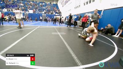 131 lbs Rr Rnd 5 - Cameron Dixon, Mustang Bronco Wrestling Club vs Nehemiah Pollard, Standfast OKC