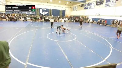 120 lbs Cons. Round 3 - Mariano Ramirez, Yucca Valley Wrestling vs Jasiah Cortes, Warren
