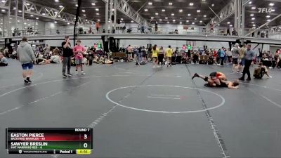 105 lbs Round 7 (8 Team) - Easton Pierce, Backyard Brawler vs Sawyer Breslin, Mat Warriors Red