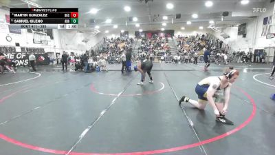 285 lbs Cons. Round 2 - Samuel Gileno, Anaheim vs Martin Gonzalez, Western