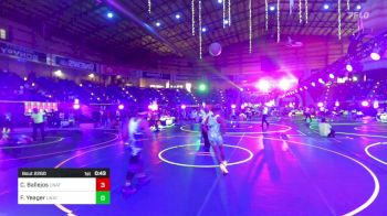 120 lbs Consi Of 16 #2 - Caleb Ballejos, Unattached vs Fisher Yeager, Unattached