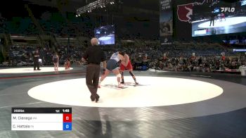 200 lbs Semis - Mia Cienega, Washington vs Caroline Hattala, Pennsylvania