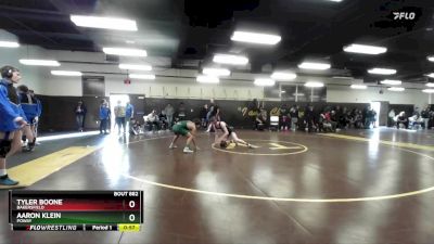 120 lbs Cons. Round 4 - Aaron Klein, Poway vs Tyler Boone, Bakersfield