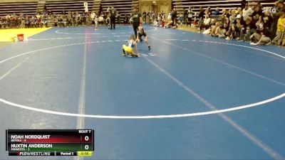 55 lbs Semis & 1st Wrestleback (8 Team) - Huxtin Anderson, Minneota vs Noah Nordquist, Bemidji