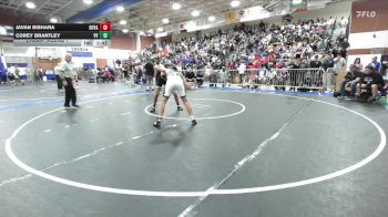 157 lbs Champ. Round 1 - Corey Brantley, Victor Valley vs Javan Bishara, Royal