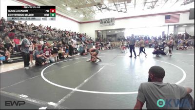 132 lbs Rr Rnd 3 - Isaac Jackson, Perry Wrestling Academy vs Cortavious Miller, Cowboy Wrestling Club