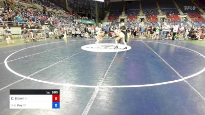 120 lbs Cons 32 #1 - Catalina Brown, AZ vs Julia Kay, UT