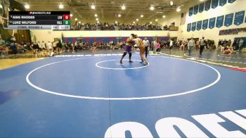 285 lbs Cons. Round 4 - Luke Wilford, Vallivue vs King Rhodes, Lewiston