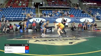 132 lbs Cons 64 #2 - Blaize Bryant, Virginia vs Mason Clarke, Rhode Island