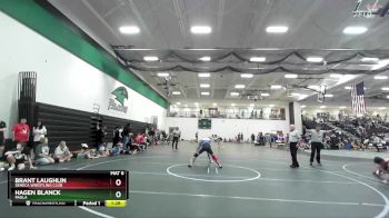 144 lbs Quarterfinal - Brant Laughlin, Seneca Wrestling Club vs Hagen Blanck, Paola