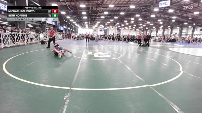 100 lbs Consi Of 32 #1 - Michael Polizotto, NY vs Seth Hopkins, VA