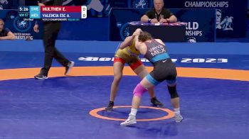 57 kg Qualif. - Evelina Cecilia Linnea Hulthen, Sweden vs Alma Jane Valencia Escoto, Mexico