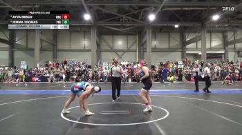 145 lbs Champ. Round 1 - Ayva Besco, Wichita Wrestling Club vs Jemma Thomas, Phillipsburg Wrestling Club