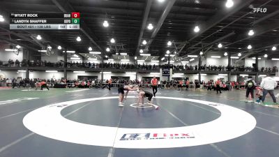 138 lbs Round Of 16 - Wyatt Rock, Duanesburg-schoharie vs Landyn Shaffer, Deposit-hancock