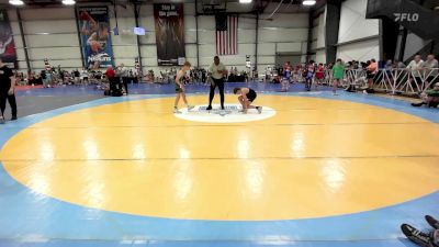 85 lbs Rr Rnd 2 - Jonathon Cline, The Fort Hammers vs Mikey McNeal, Micky's Maniacs Black