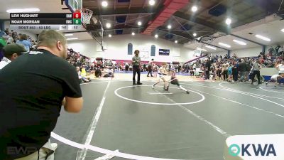 52 lbs Consi Of 4 - Levi Hughart, Raw Wrestling Club vs Noah Morgan, Berryhill Wrestling Club