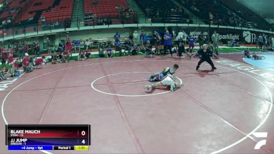 105 lbs Cross Bracket (8 Team) - Blake Mauch, Utah vs JJ Jump, Oregon