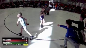 13 lbs Semifinal - Remy Casey, The Best Wrestler vs Kip Loberg, Arlington Eagles