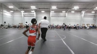 76 lbs Round 1 (8 Team) - Camden Porter, Neighborhood Wrestling vs Royce Marshall, Mat Assassins Red