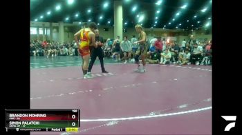 190 lbs Round 3 (6 Team) - Brandon Mohring, PWC vs Simon Palatchi, Level Up