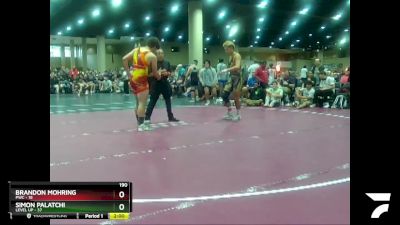 190 lbs Round 3 (6 Team) - Brandon Mohring, PWC vs Simon Palatchi, Level Up